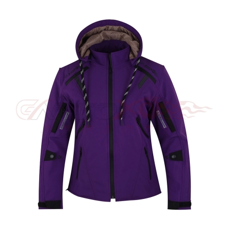 Women Motorcycle SoftShell Jacket